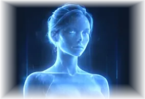Holograma de IA