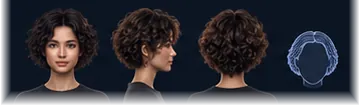 Short Curly