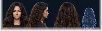 Very Long Curly