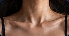 Collarbone Visible