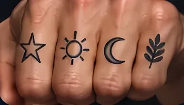 Tatuagens nas mãos