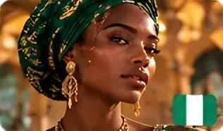 Glamour afro de Lagos